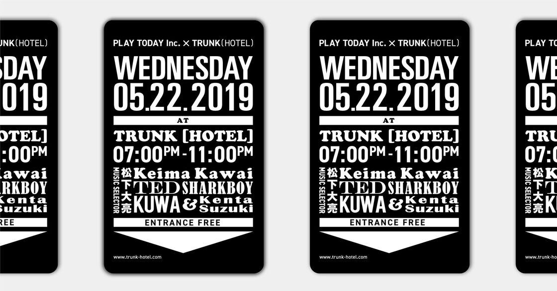 PLAY TODAY Inc. × TRUNK(HOTEL)