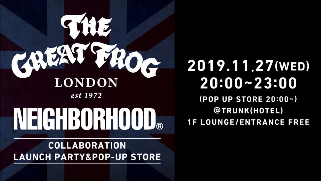 NEIGHBORHOOD×The Great Frog