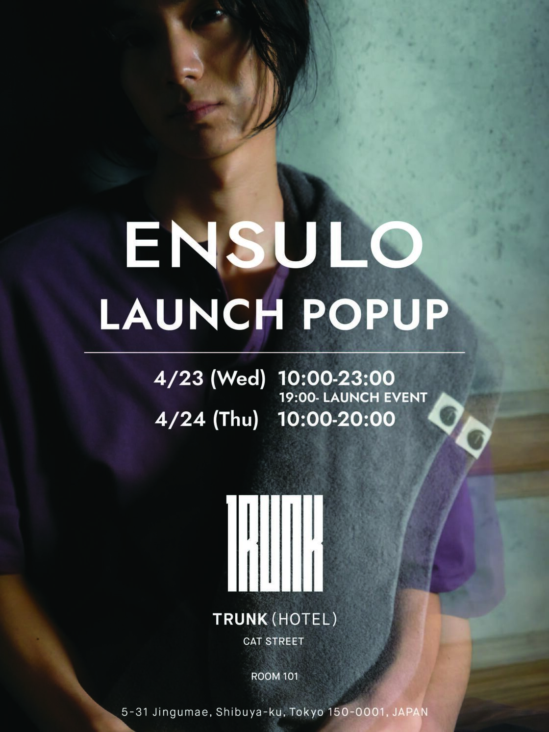 「ENSULO」LAUNCH  POPUP